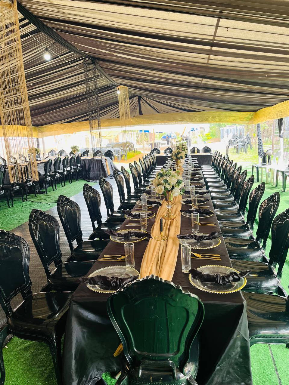 Marquee Banquet Setup